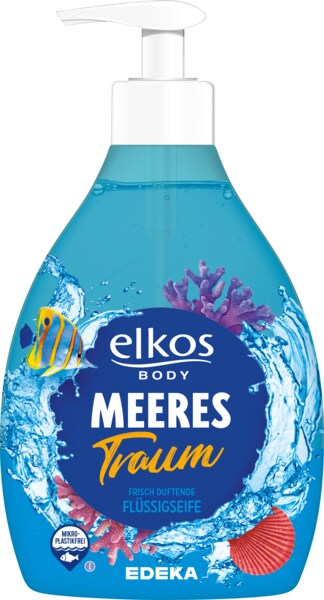 Elkos Mořský sen - tekuté mýdlo s dávkovačem 500ml - originál z Německa