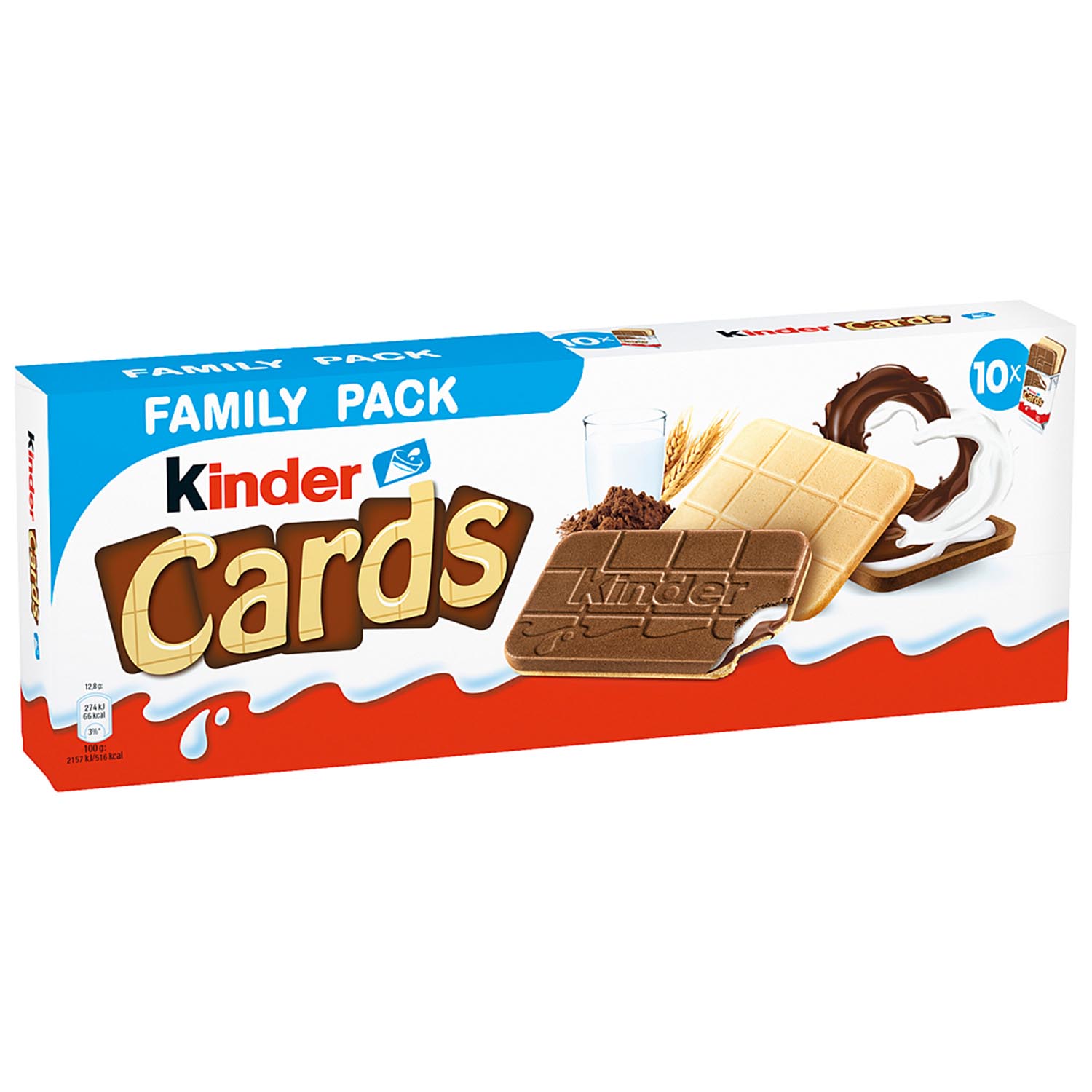 Kinder Cards Family Pack 10ks,256g