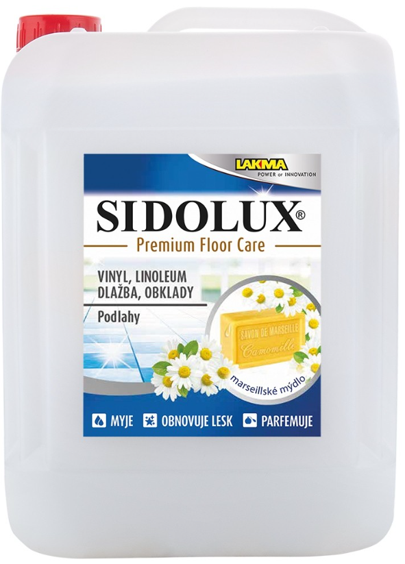 Sidolux Premium na Vinyl, linoleum, dlažbu, obklady - Marseillské mýdlo 5 l