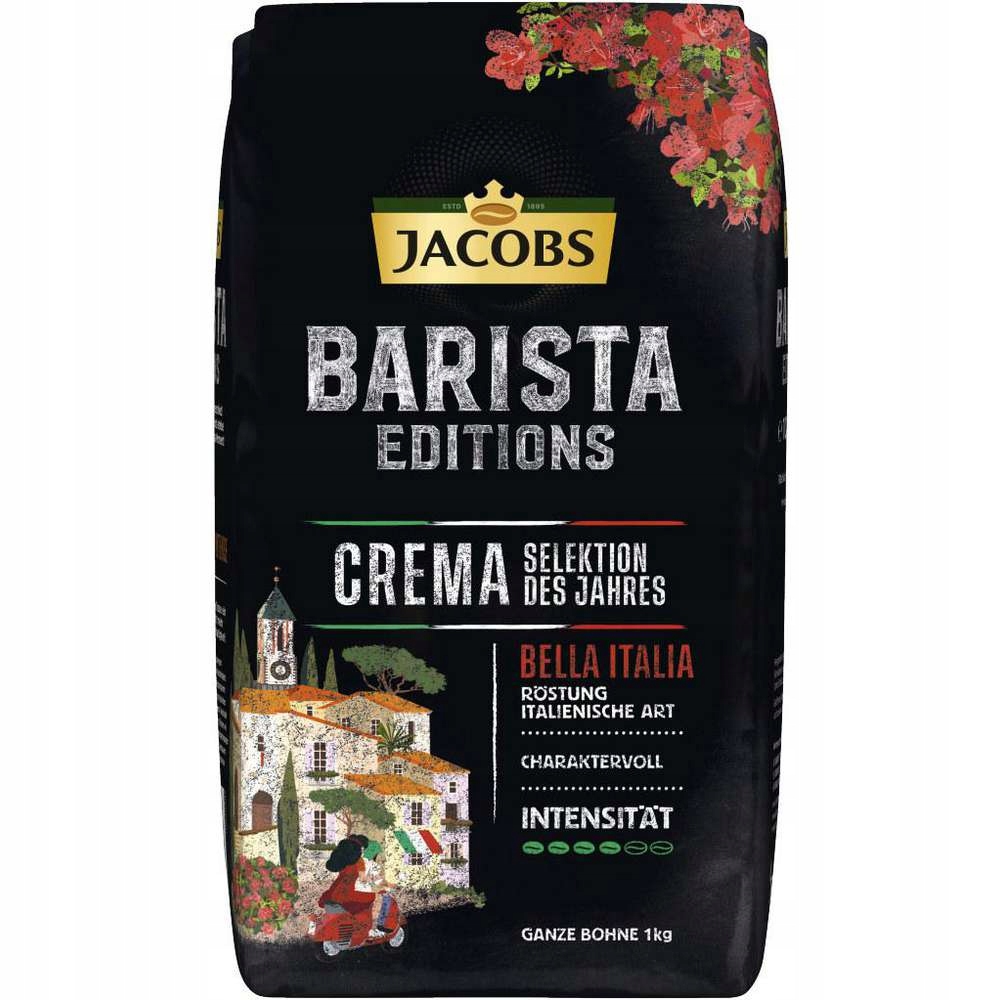Jacobs Barista Editions Crema Italiano, zrnková káva 1kg