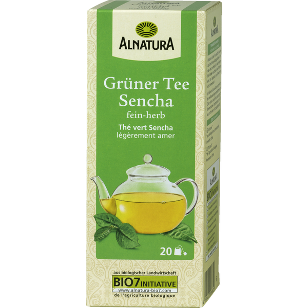 Alnatura Bio zelený čaj Sencha 20ks, 30g