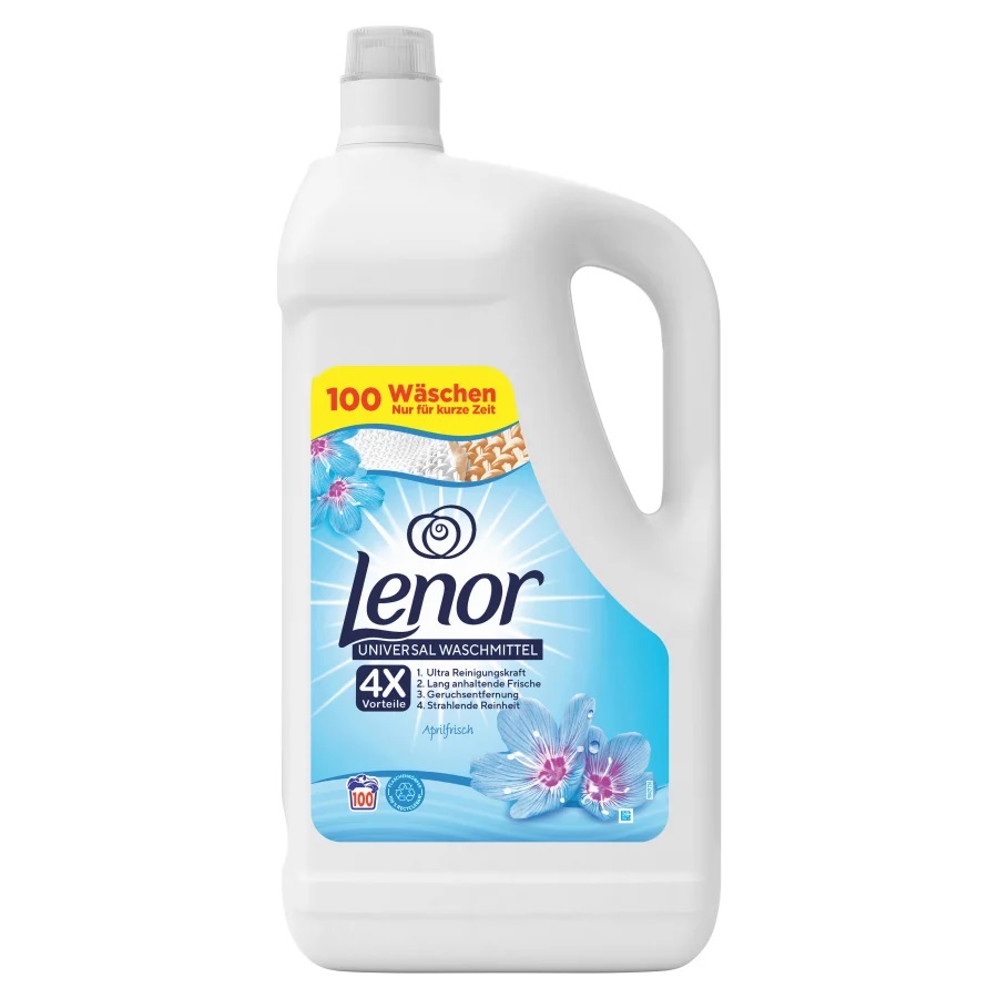 Lenor prací gel April Frisch Universal 100 dávek, 5 l