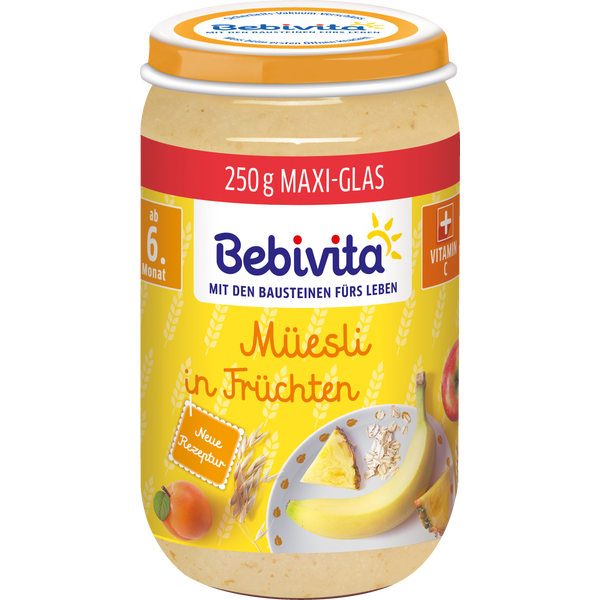 Bebivita 6+ Bio Musli s ovocem 250g