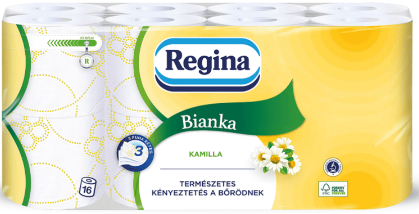 Regina XXL Big Pack 3-vr. toaletní papír s heřmánkem 16 ks