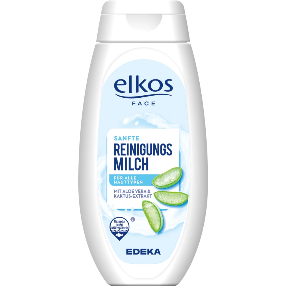 Elkos Jemné čistící mléko s extraktem aloe vera a kaktusu 250 ml