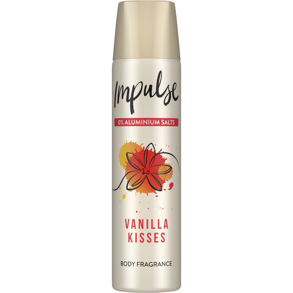 Impulse deodorant Vanilla Kisses 75 ml