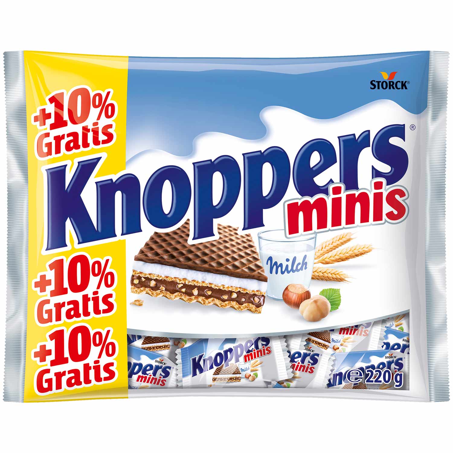 Knoppers Minis 220g