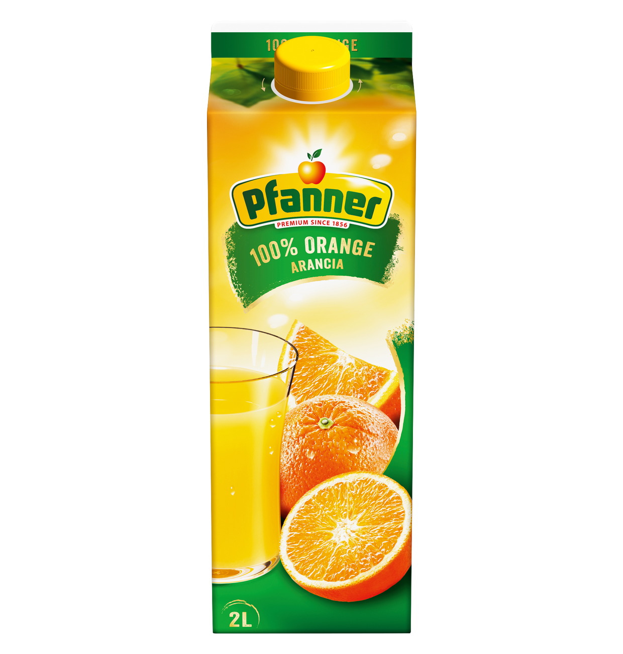 Pfanner pomerančový džus 100% 2 l