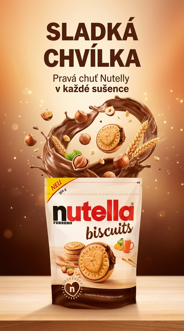 Nutella Biscuits 304g - lifestyle poster