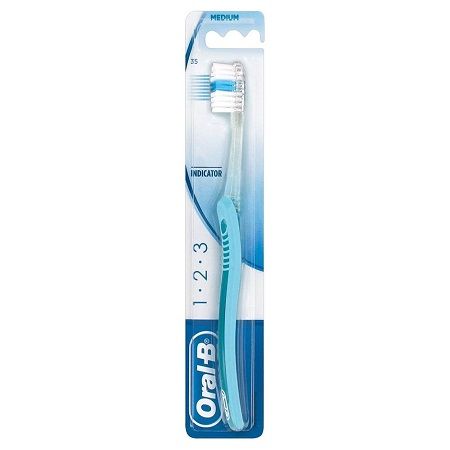 Oral-B Oral B Indicator zubní kartáček 123, 35 Medium 1 ks