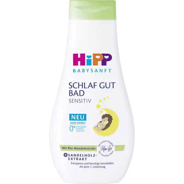 HiPP Babysanft dětská koupel pro dobrý spánek sensitiv 350 ml