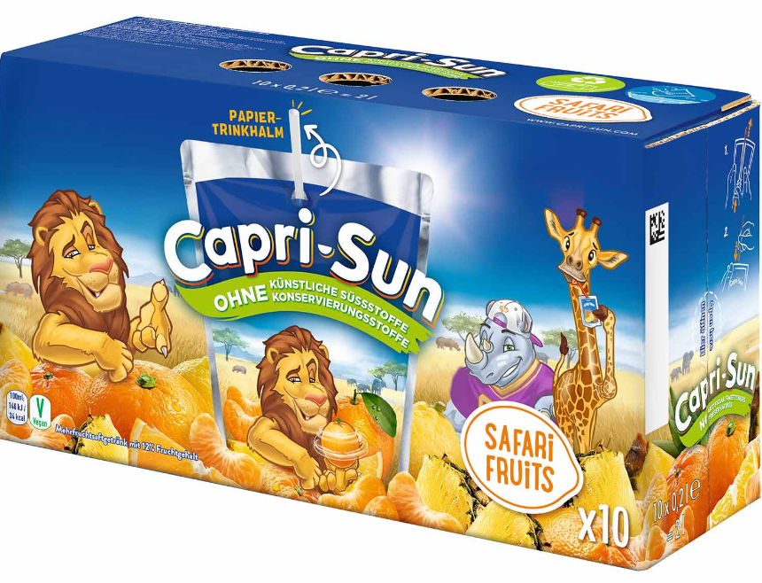 Capri Sonne Capri-Sun Safari 10 x 200 ml