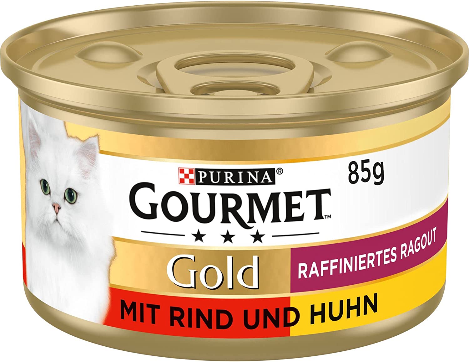 Purina GOURMET Gold s hovězím a kuřecím 85 g
