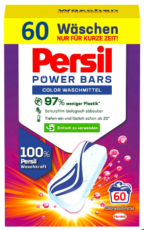 Persil Color Power Bars v tabletách 60 dávek