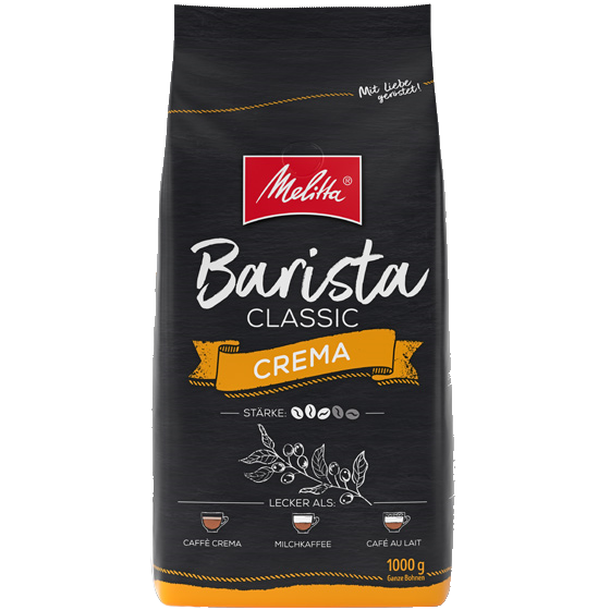 Melitta Barista Crema zrnková káva 1kg