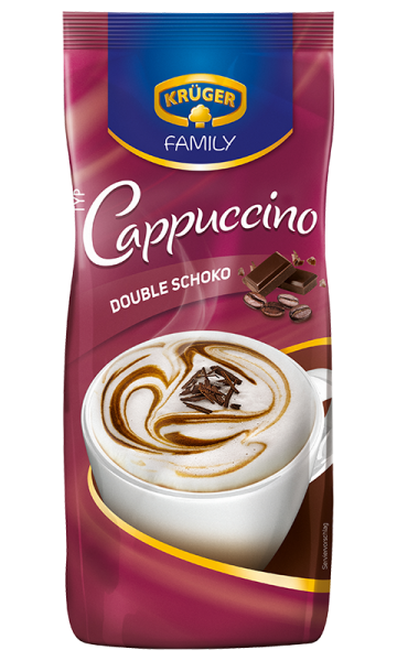 Krüger Cappuccino s dvojitou porcí čokolády 500 g