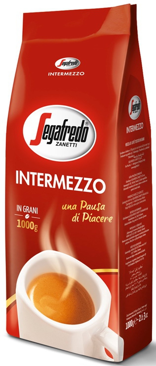 Segafredo Intermezzo zrnková káva 1 kg