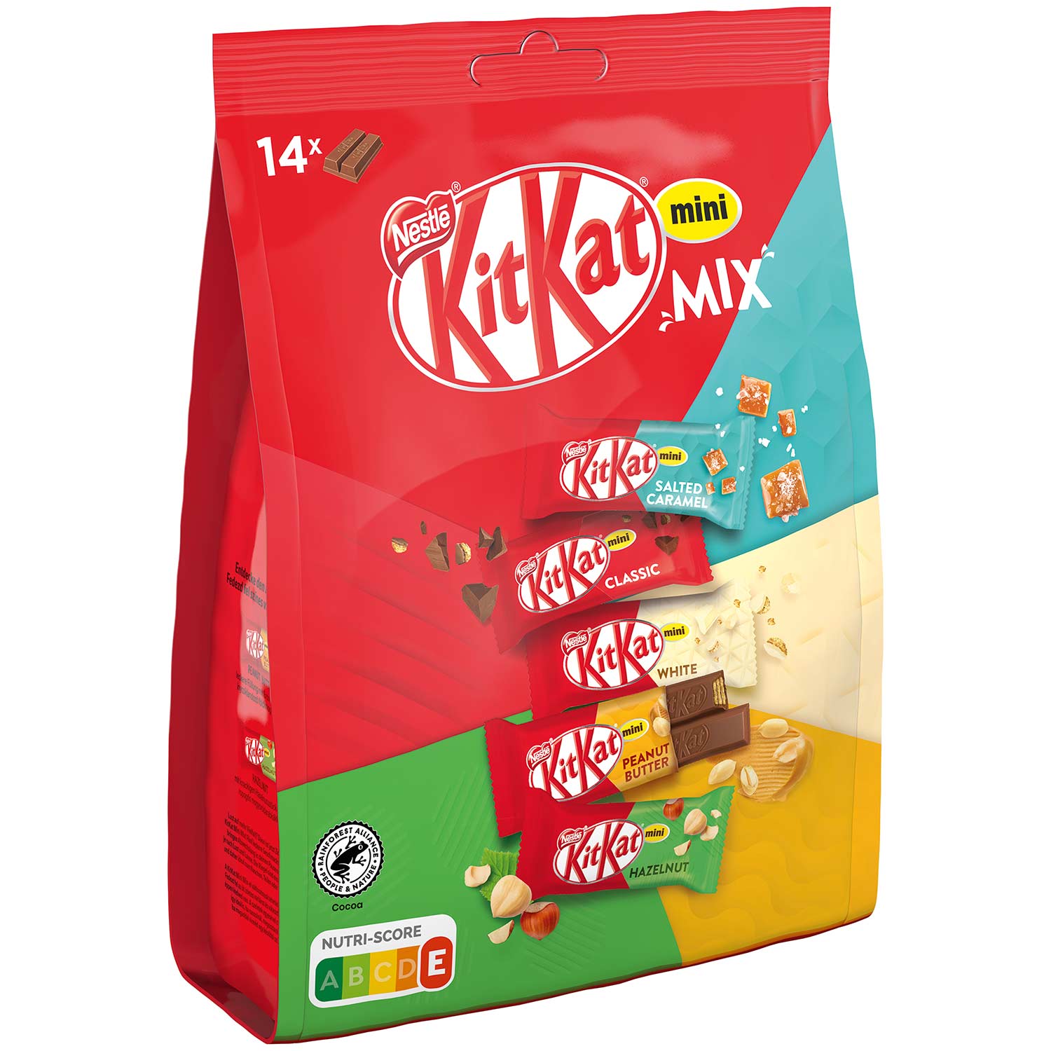 KitKat Mini Mix 14 ks, 197,4 g - originál z Německa