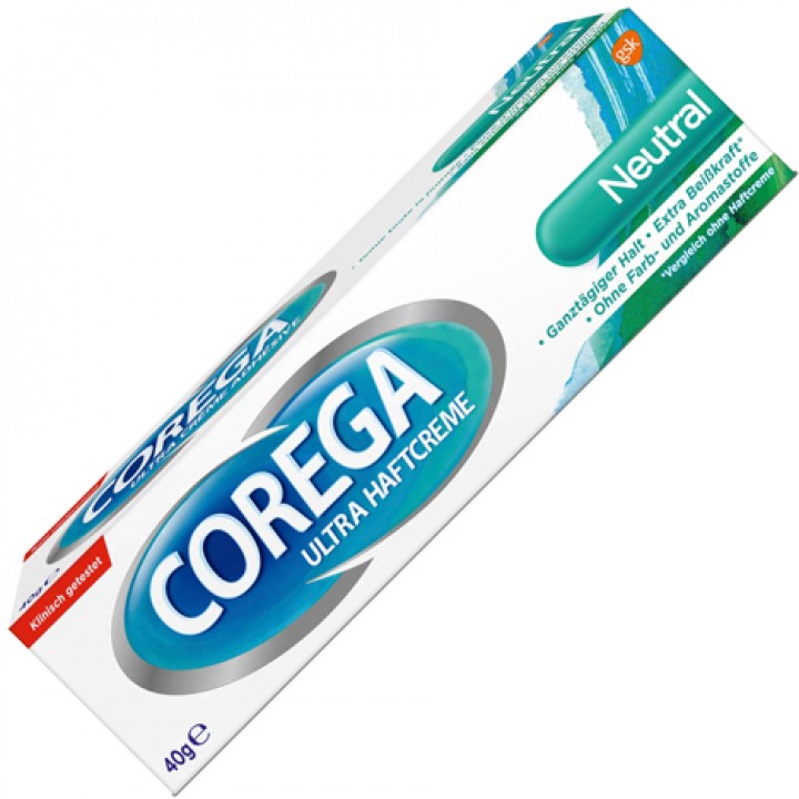 Corega fixační krém Extra, neutrální 40g - originál z Německa