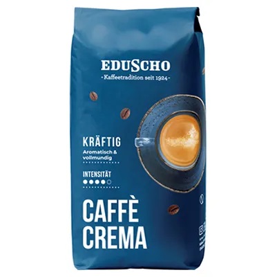 Eduscho Caffè Crema kräftig zrnková káva 1 kg