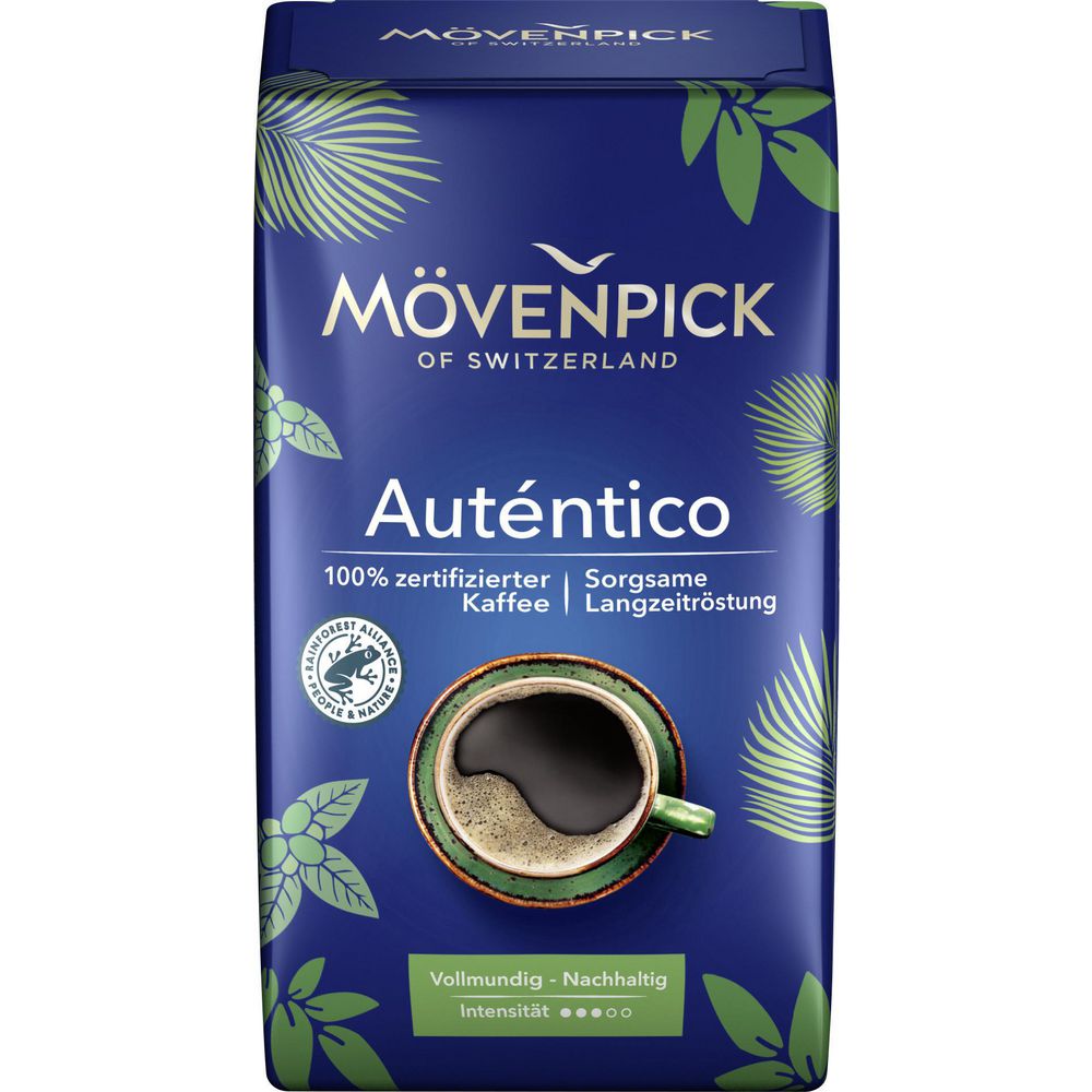 Mövenpick Autentico, mletá káva 500 g