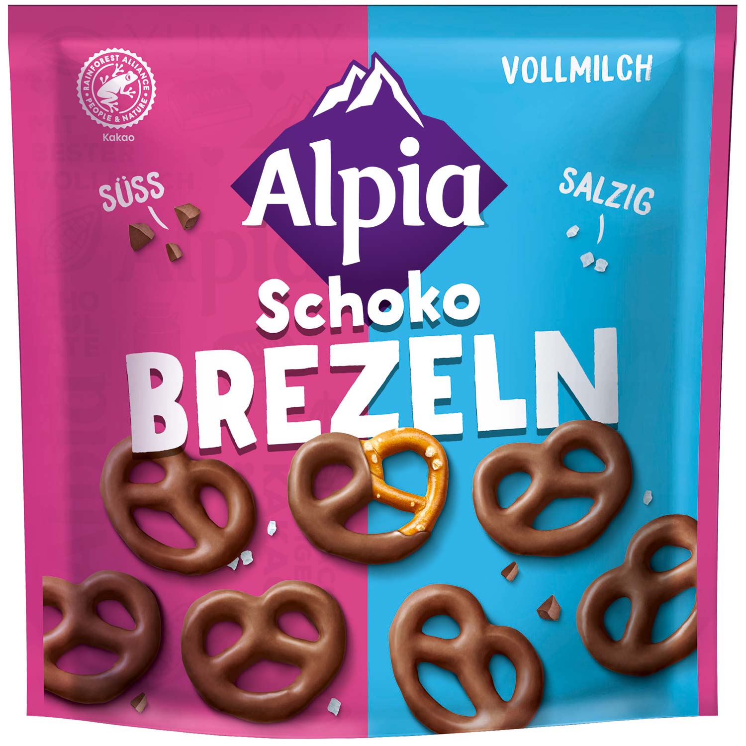 Alpia preclíčky v mléčné čokoládě 140 g - originál z Německa