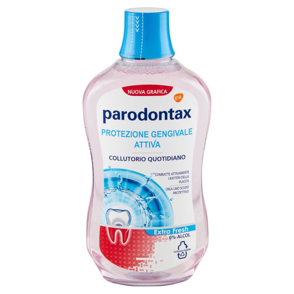 Parodontax Paradontax ústní voda s aktivní ochranou Extra Fresh 500 ml