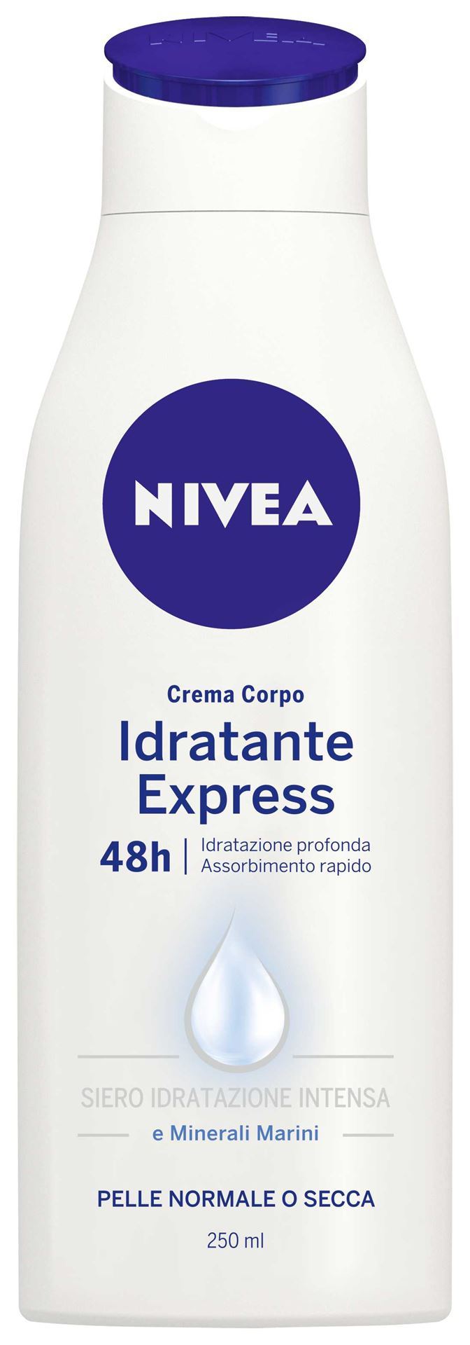 Nivea výživné tělové mléko Express 250 ml - originál z Německa