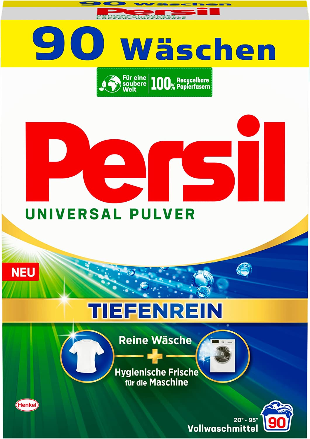 Persil Univerzální prací prášek 90 dávek, 5,4 kg - patentovaná technologie Tiefenrein