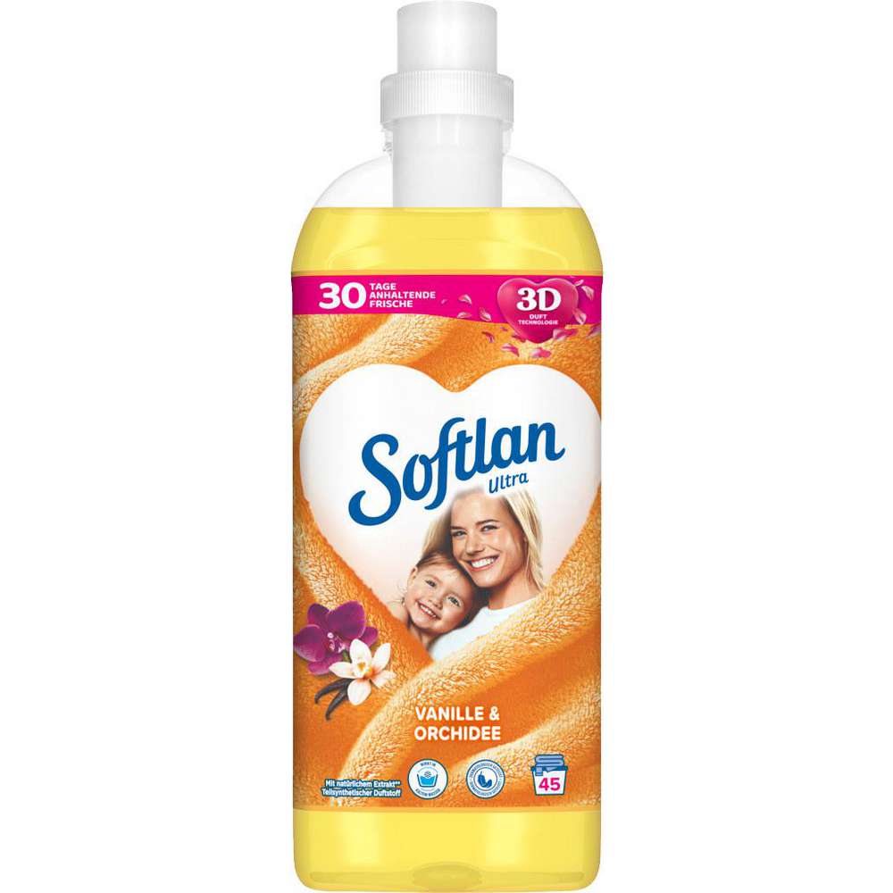 Softlan aviváž s vůní vanilky a orchideje 1 l - nové složení