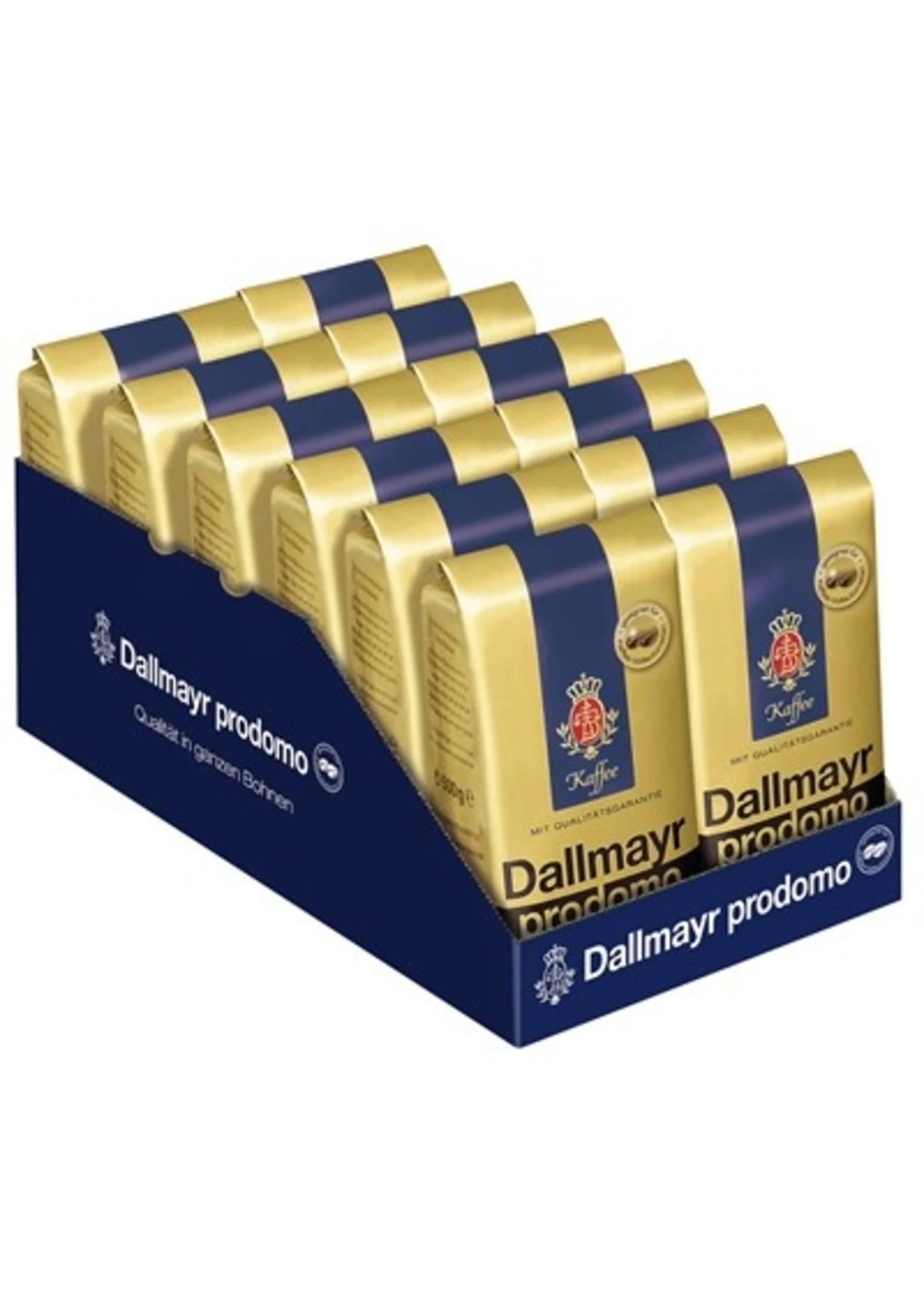 Dallmayr Prodomo zrnková káva 12x500 g-VÝHODNÉ BALENÍ - originál z Německa