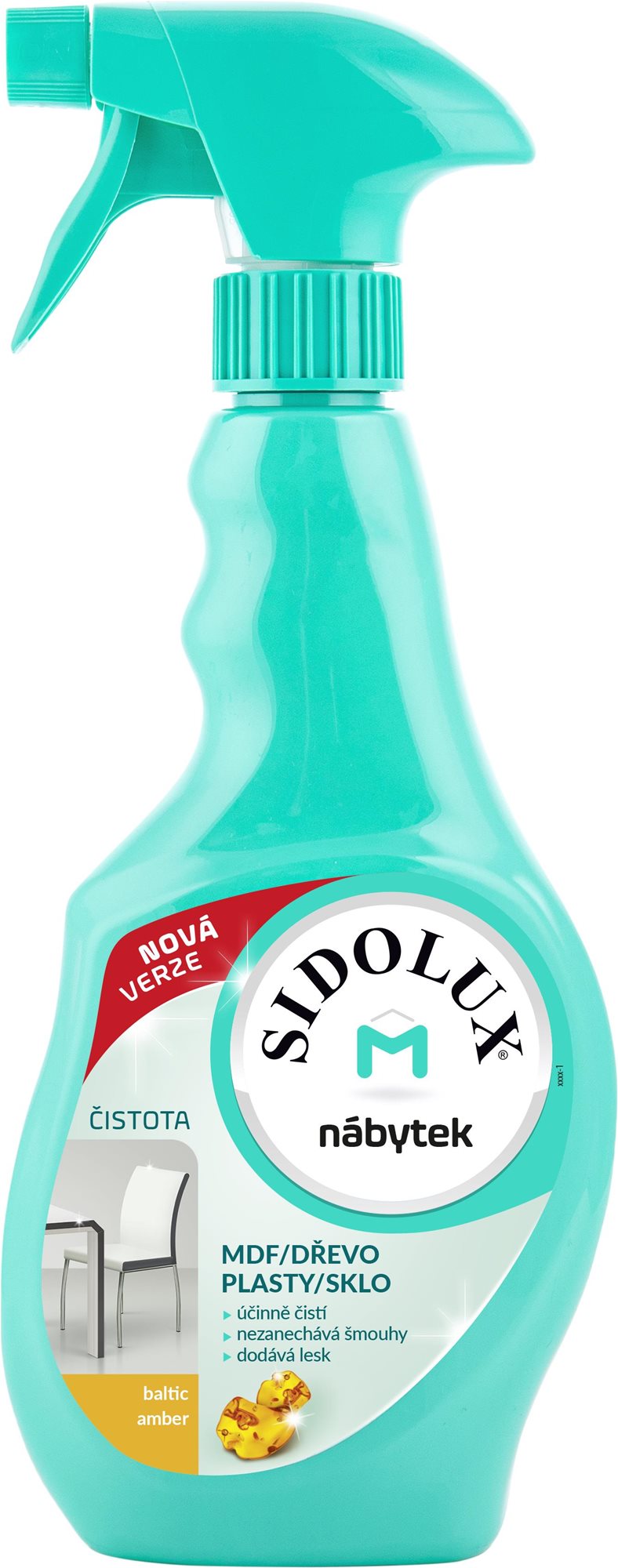 Sidolux M proti prachu Baltic Amber rozprašovač 400ml