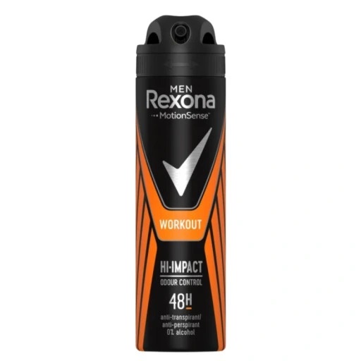 Rexona Men Anti-Transpirant Spray Workout HI-Impact 150 ml