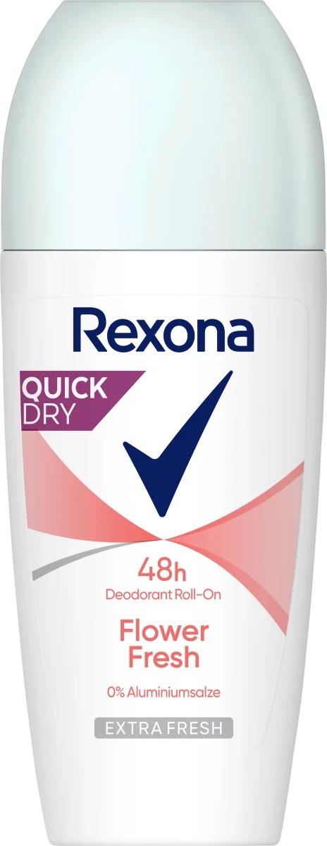 Rexona Deo Roll-On Flower Fresh 0% hliníkové soli 50 ml