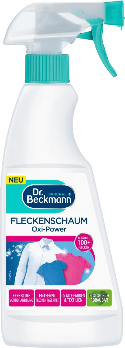 Dr. Beckmann Pěna na odstraňování skvrn Oxi Power, 500 ml - originál z Německa
