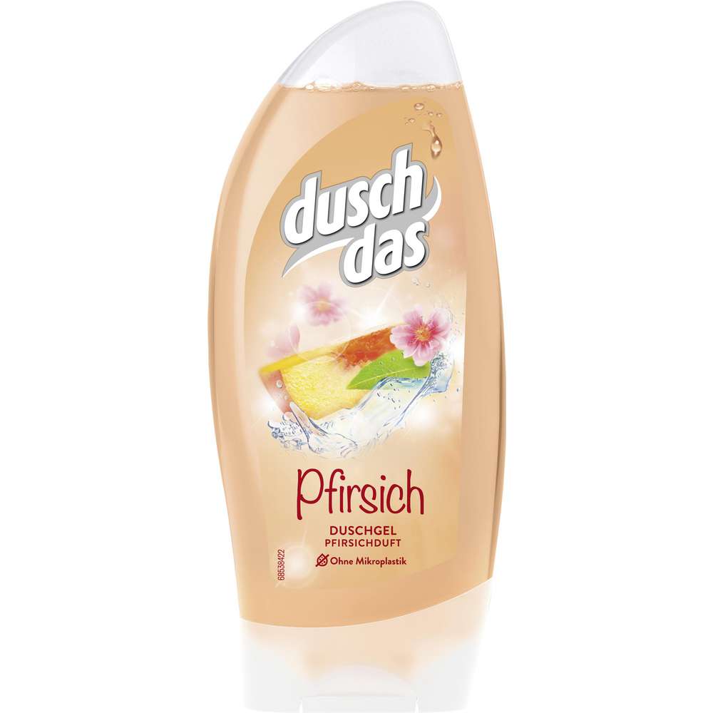 Dusch das Duschdas osvěžující sprchový gel broskev 250 ml - originál z Německa