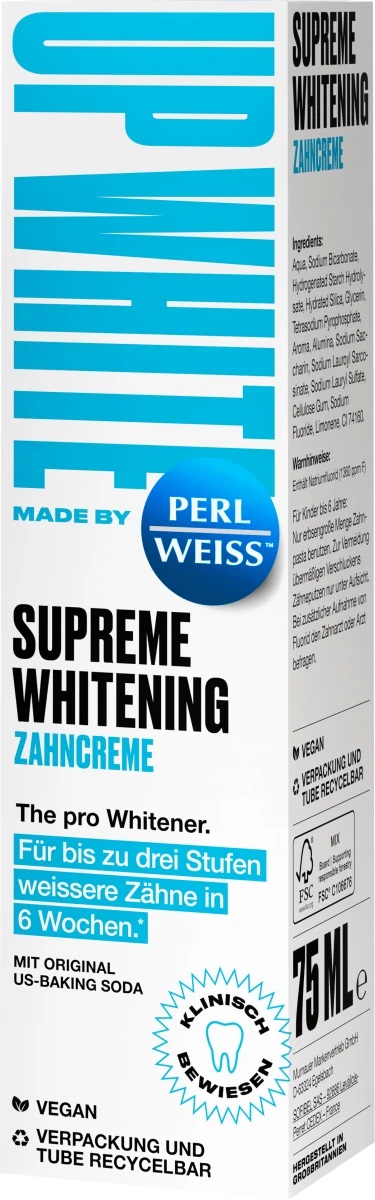 Perlweiss Up White Supreme Whitening 75 ml