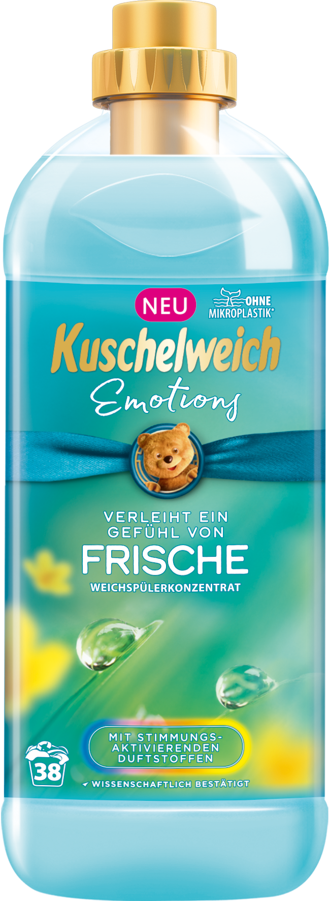 Kuschelweich koncentrovaná aviváž Emotions Frische 38 dávek, 1 l - originál z Německa