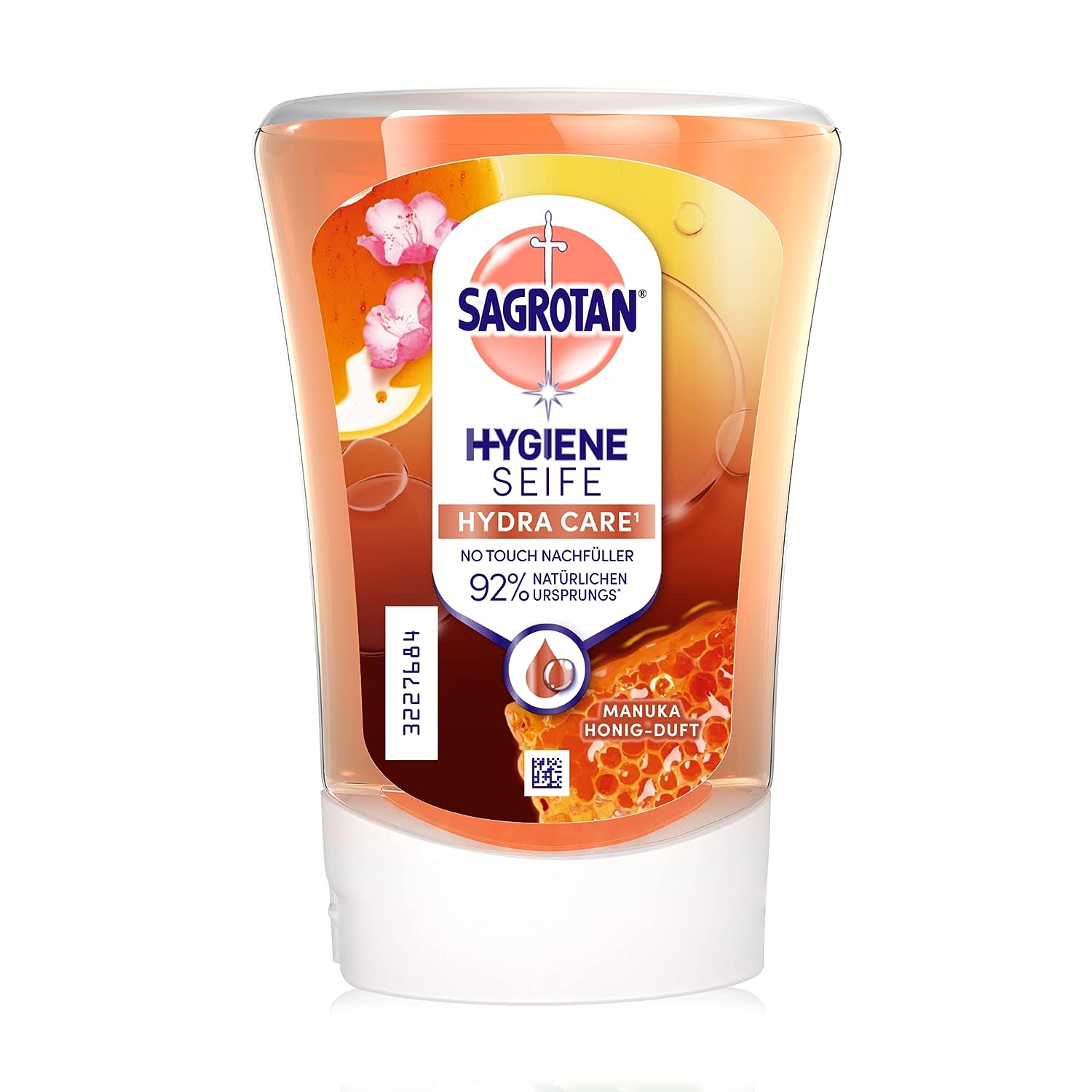 Sagrotan No-Touch náhradní náplň, mýdlo proti bakteriím extra péče manuka med, 250 ml