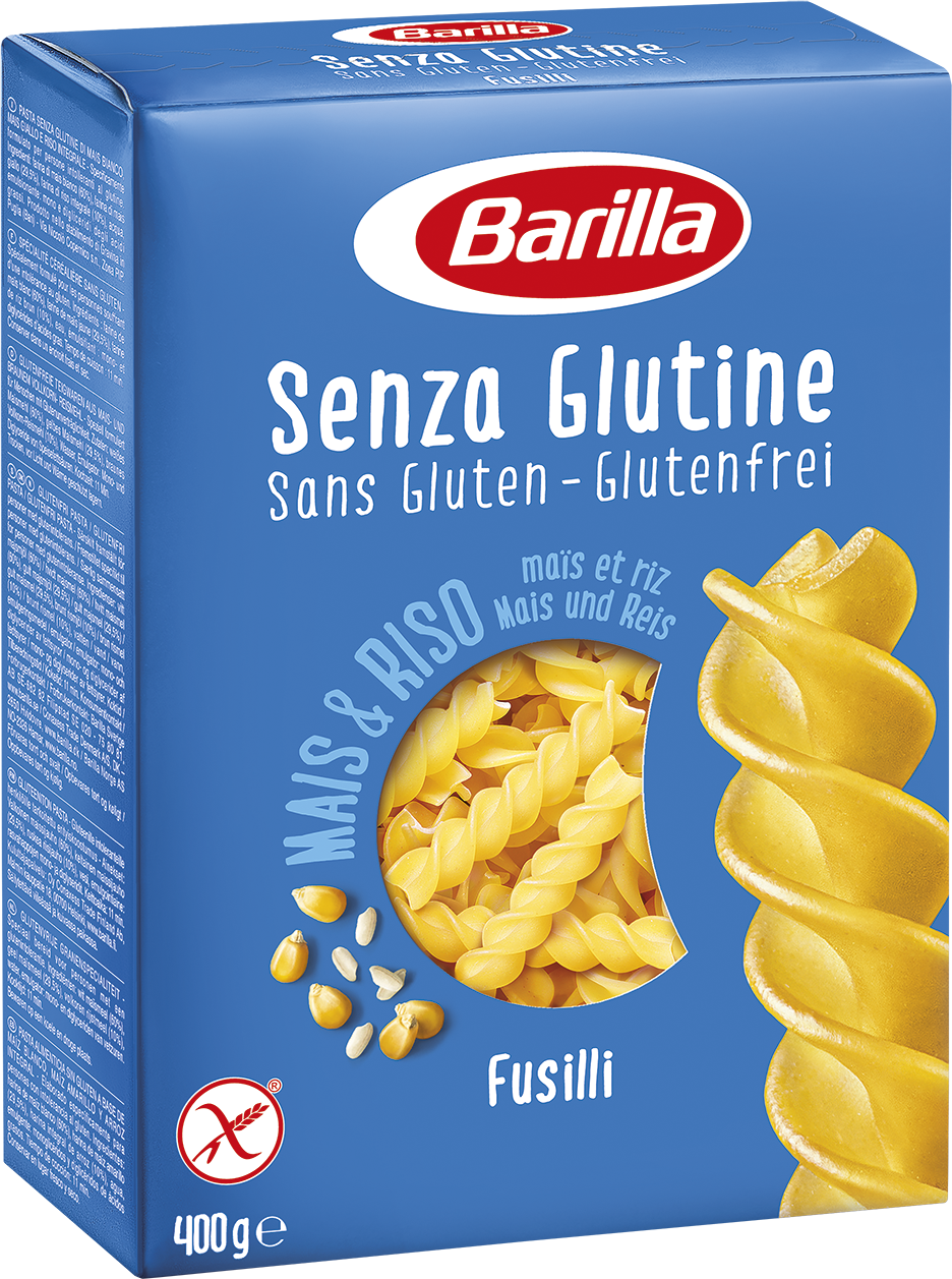 Barilla bezlepkové Fusilli 400 g