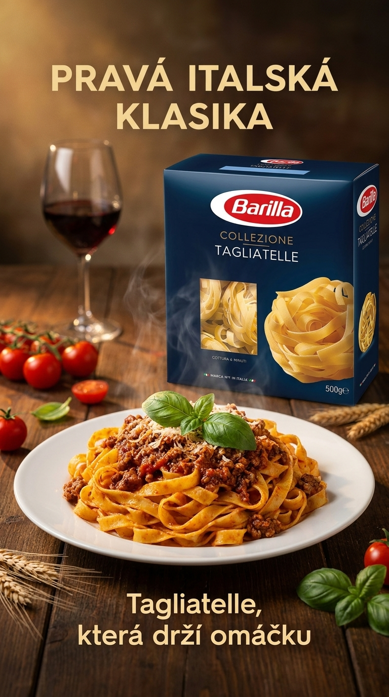 Barilla Tagliatelle 500 g - lifestyle poster