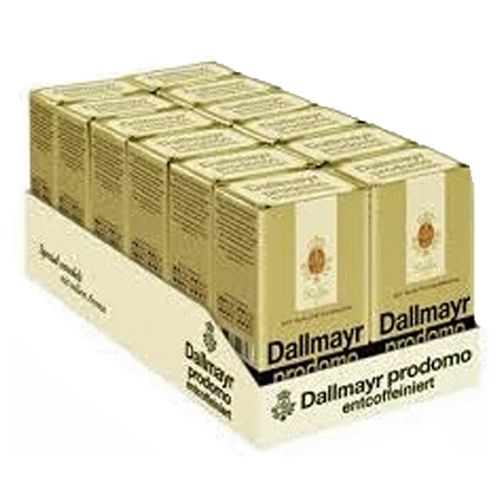 Dallmayr Prodomo bez kofeinu mletá káva 12x500g-VÝHODNÉ BALENÍ