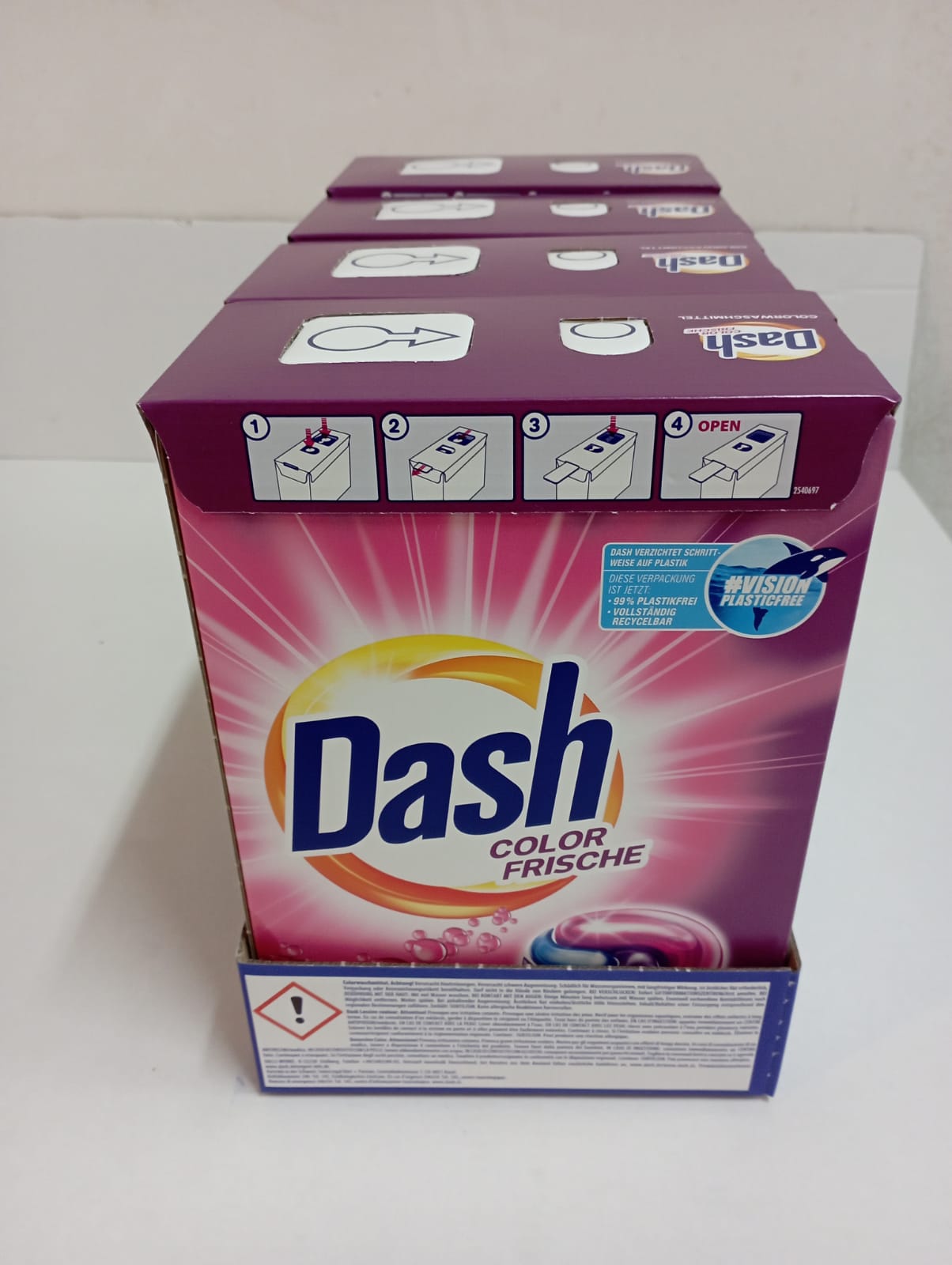 Dash XL Color Frische kapsle na praní 4x60 ks, 240 dávek-VÝHODNÉ BALENÍ