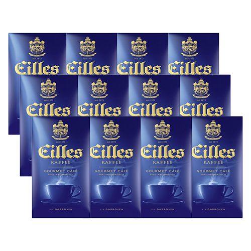 Eilles Gourmet Café mletá káva 12x500 g-VÝHODNÉ BALENÍ - originál z Německa