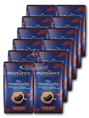 Mövenpick der Himmlische, zrnková káva 10x500 g-VÝHODNÉ BALENÍ