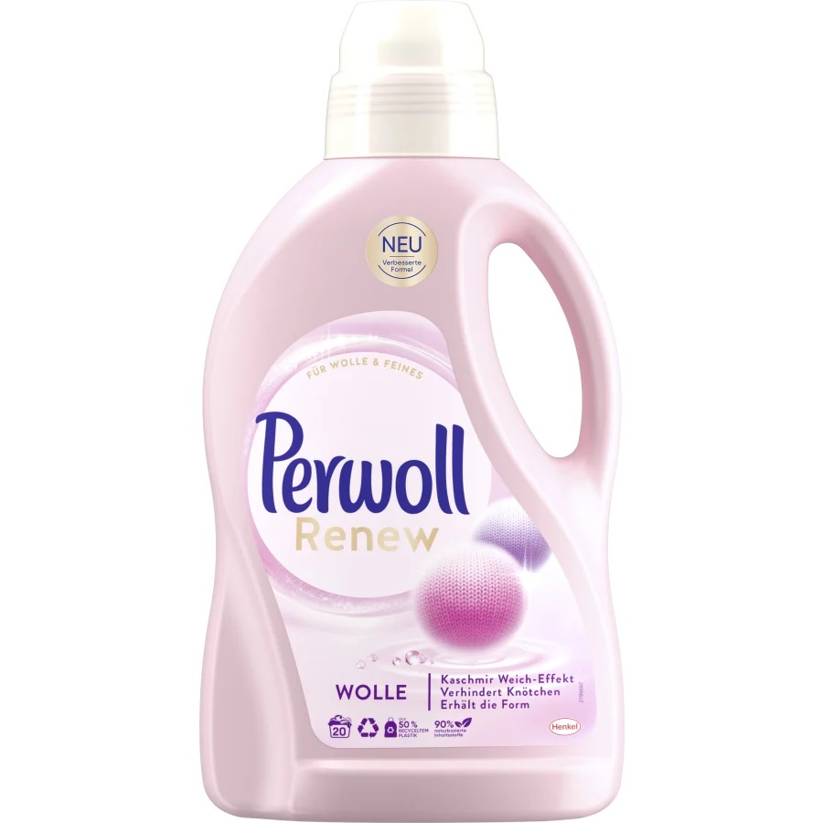 Perwoll Wolle & Renew prací gel 20 dávek, 1,5 l - originál z Německa