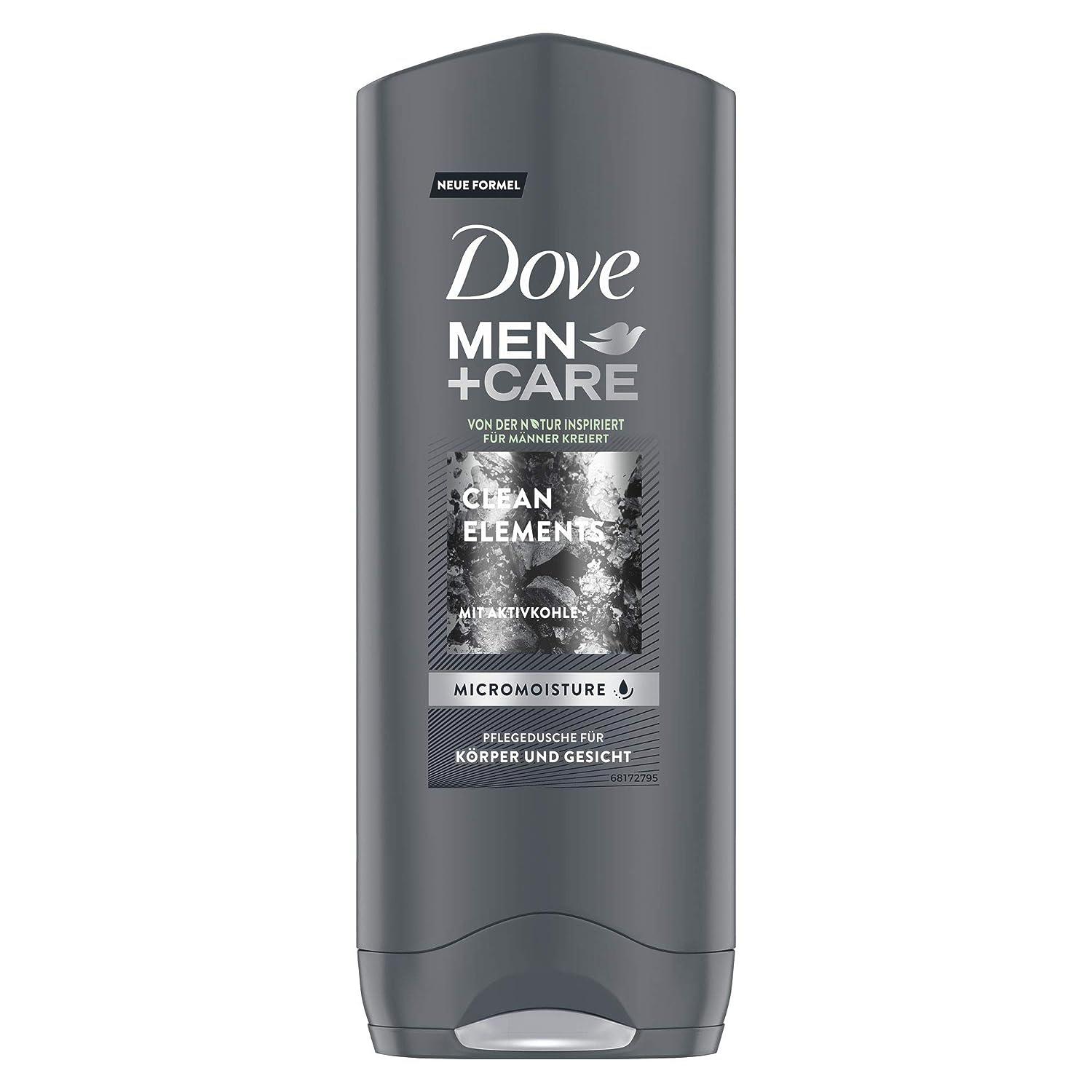 Dove Men + Care "Clean Elements mit Charcoal" sprchový gel 250 ml - originál z Německa
