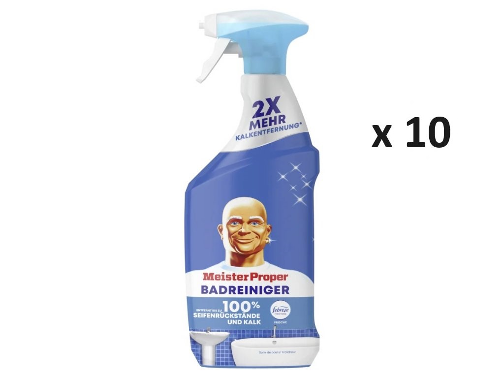 Mr. Proper Mr.Proper čistič na koupelny tekutý rozprašovač 6x800 ml-VÝHODNÉ BALENÍ