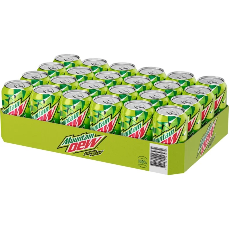 Mountain Dew Citrus Blast Drink 24x0,33l-VÝHODNÉ BALENÍ