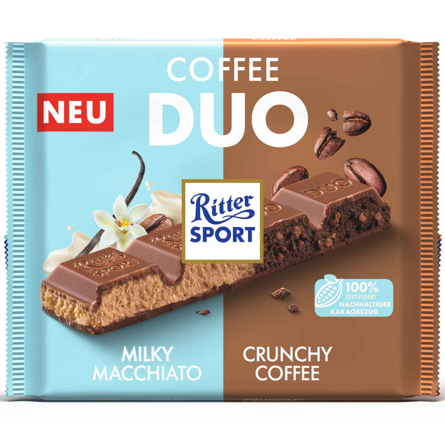 Ritter Sport Coffee Duo 218 g - originál z Německa